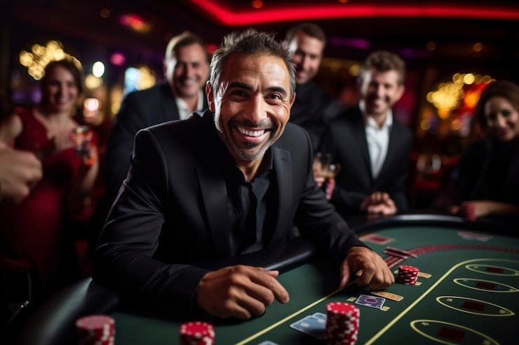 Round result and payout display